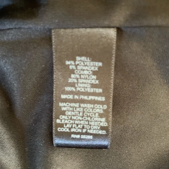 Express, Blk Long Sleeved Dress, Part Sheer Top L - Picture 4 of 4